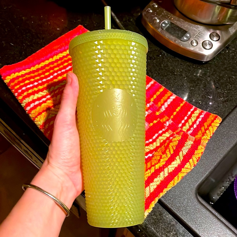 RARE Glow in the Dark Studded Starbucks Tumbler Cup 24 oz. Venti